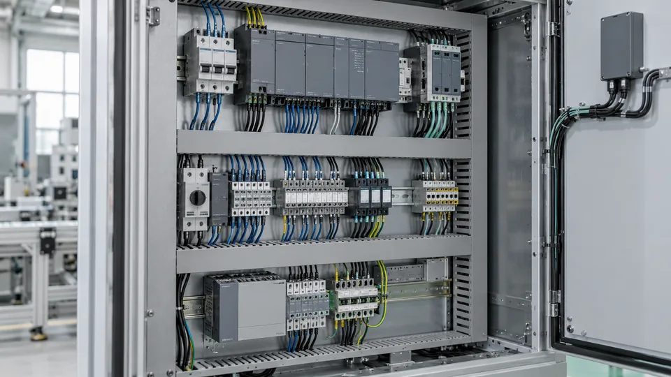 Illustration of an industrial controller application.